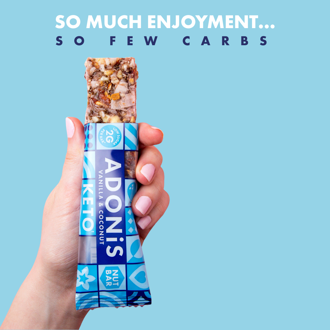 Barres Keto Nut Vanille & Noix de Coco (16x35g)